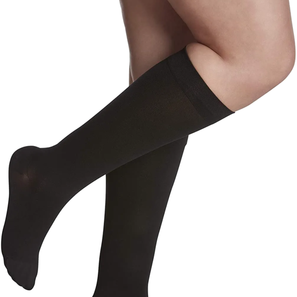 Women’s Style Closed Toe Calf-High Socks B004GLAIHO
