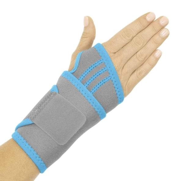 Wrist Ice Wrap CUSTOMIZABLE Compression SOFT NEOPRENE BLEND SUP2003GRY