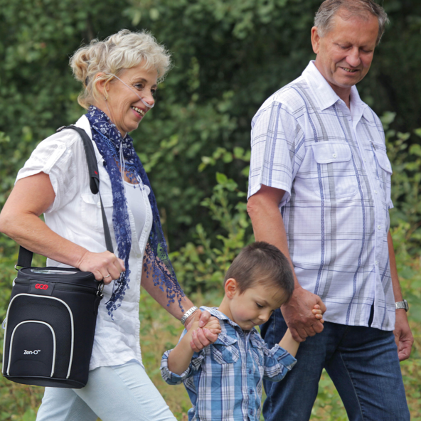 traveling with Zeno portable oxygen concentrator