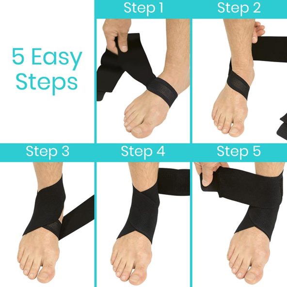 elastic ankle wrap