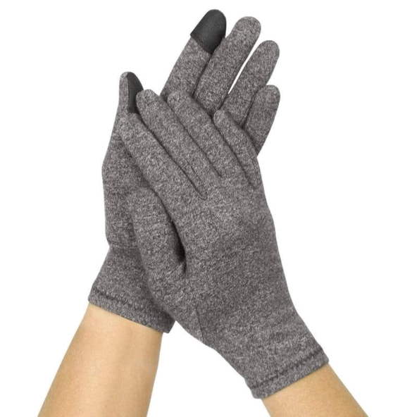 Full Finger Arthritis Gloves Digital Touchscreen Tips Vive Health_SUP2019GRYS