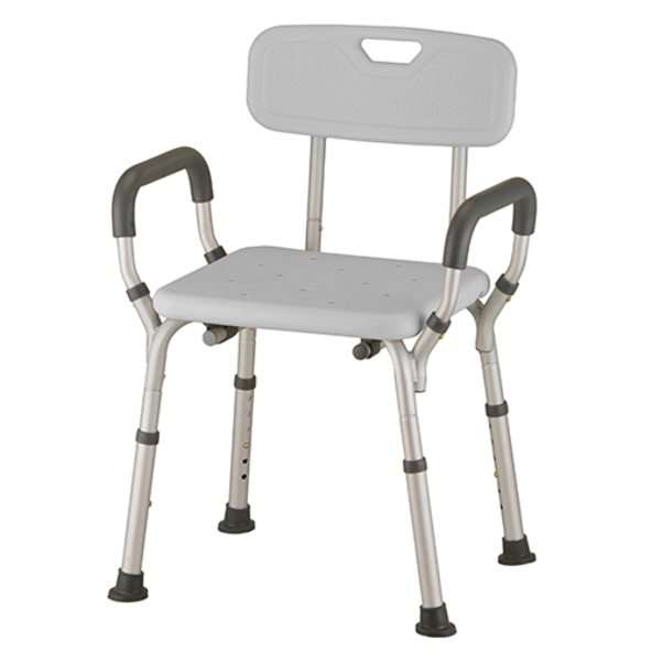 bath seat with back and arm