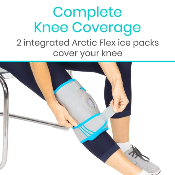 Standard Knee Ice Wrap SOFT BREATHABLE - SUP2020GRY