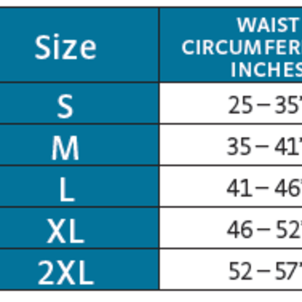 hernia belt measuring guide - LS01202