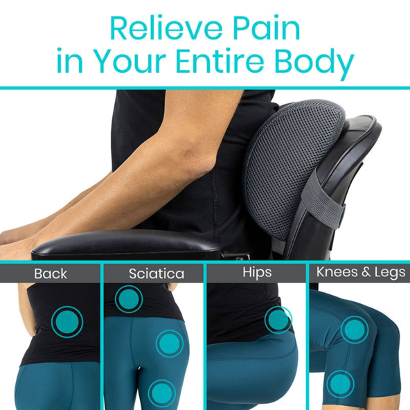 4 inches Half Moon Lumbar Cushion - CSH1063L