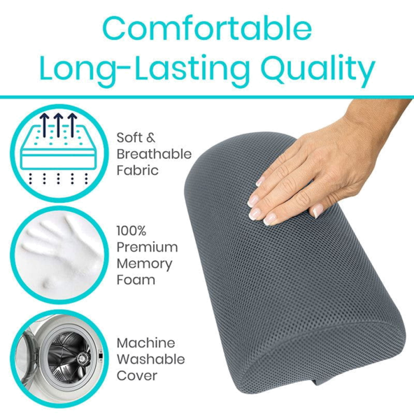 4 inches Half Moon Lumbar Cushion - CSH1063L