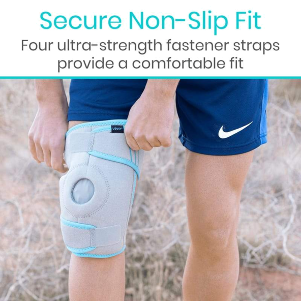 Standard Knee Ice Wrap SOFT BREATHABLE - SUP2020GRY