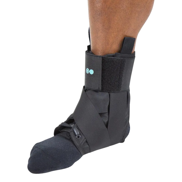 Laced Ankle Brace - SUP2070BLKL