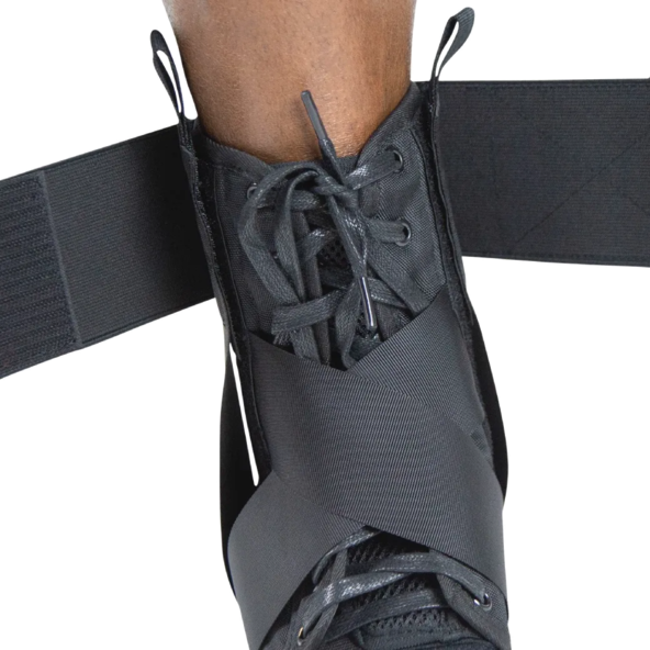 Laced Ankle Brace - SUP2070BLKL