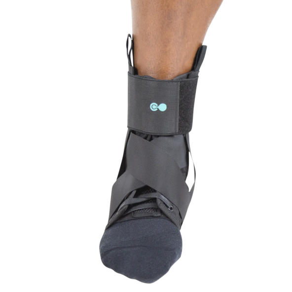 Laced Ankle Brace - SUP2070BLKL