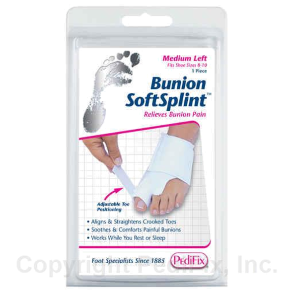 soft, fabric splint pedifix