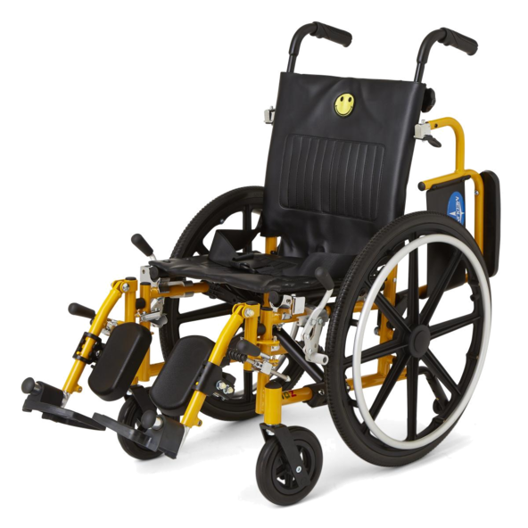 Kidz pediatric wheelchair yellow - MDS806140PD