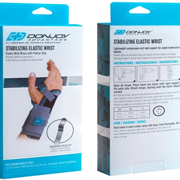Stabilizing Elastic Wrist Brace - DA161WB01