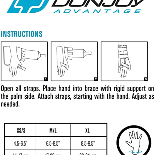 Stabilizing Elastic Wrist Brace - DA161WB01