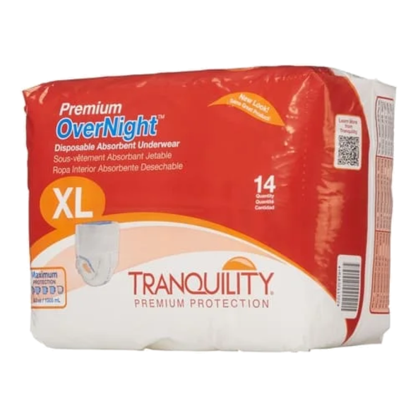 Tranquility Premium OverNight Absorbent Unisex Adult Underwear 665231