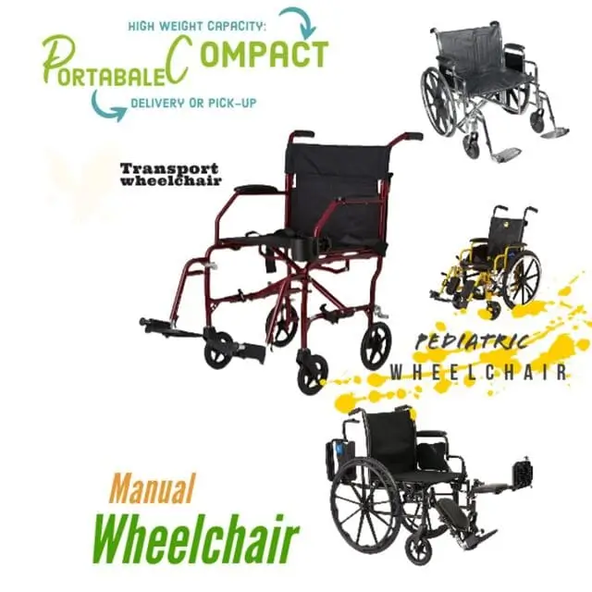 Lightweight Transport Wheelchair Rental