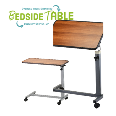 Bedside Table Hospital Bed