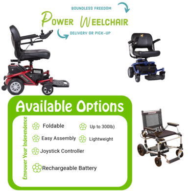 Mobility Power Wheelchair rental 