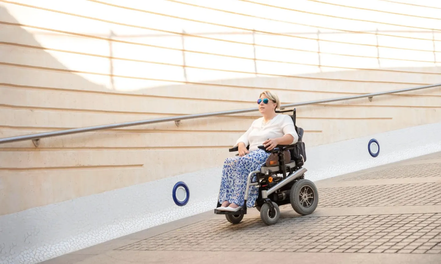 Electric wheelchair rental in Denver Colorado for travel and mobility